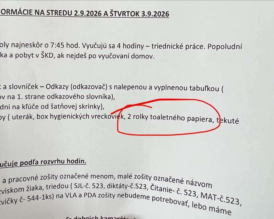 Rodičov zaskočili správy zo