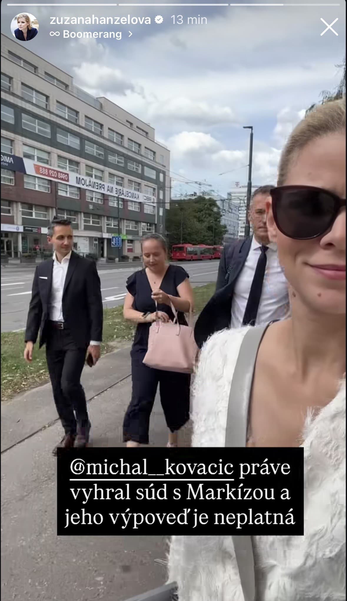 Michal Kovačič vyhral súd s Markízou