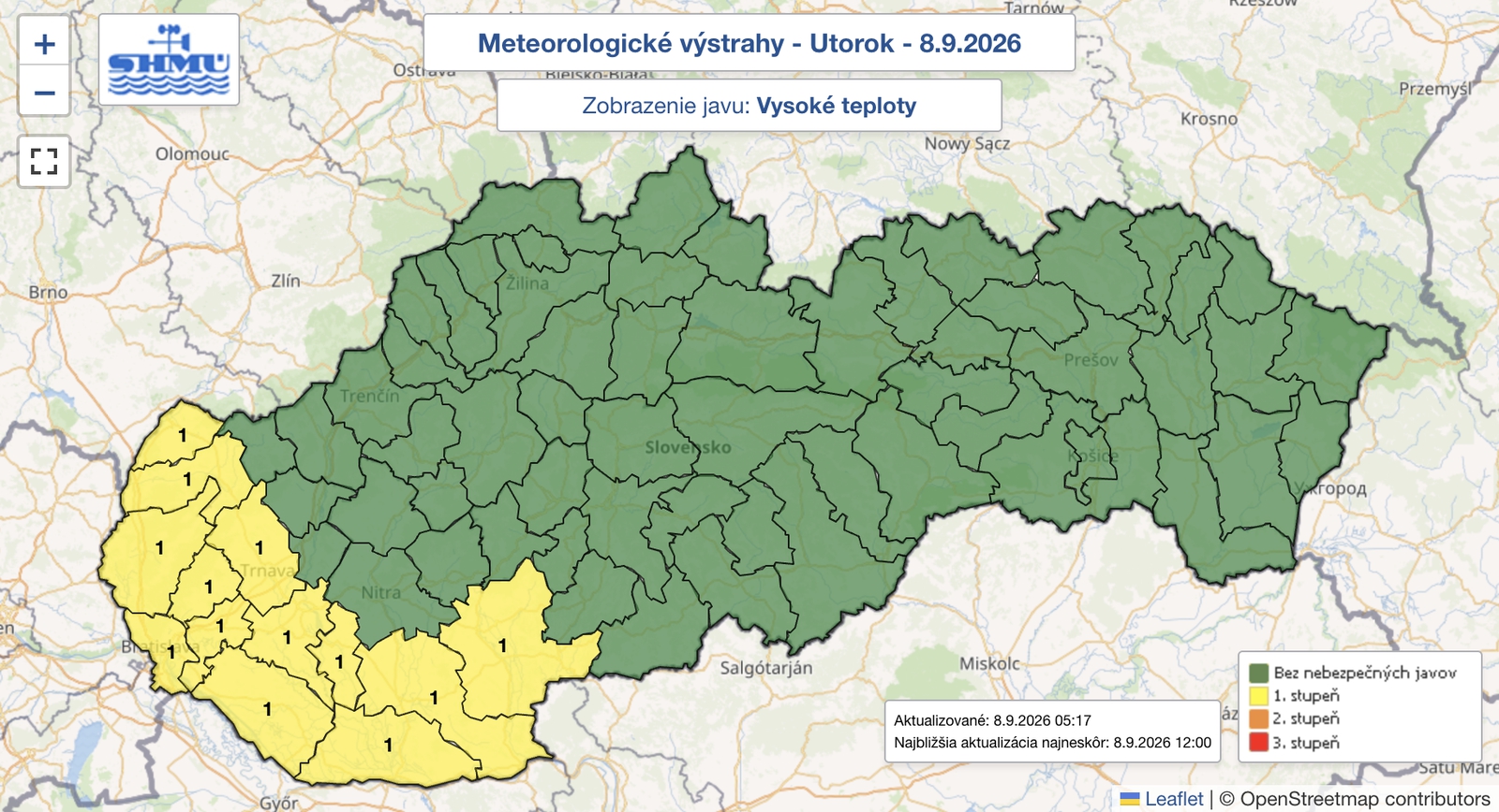 Slovensko čaká poriadna horúčava: