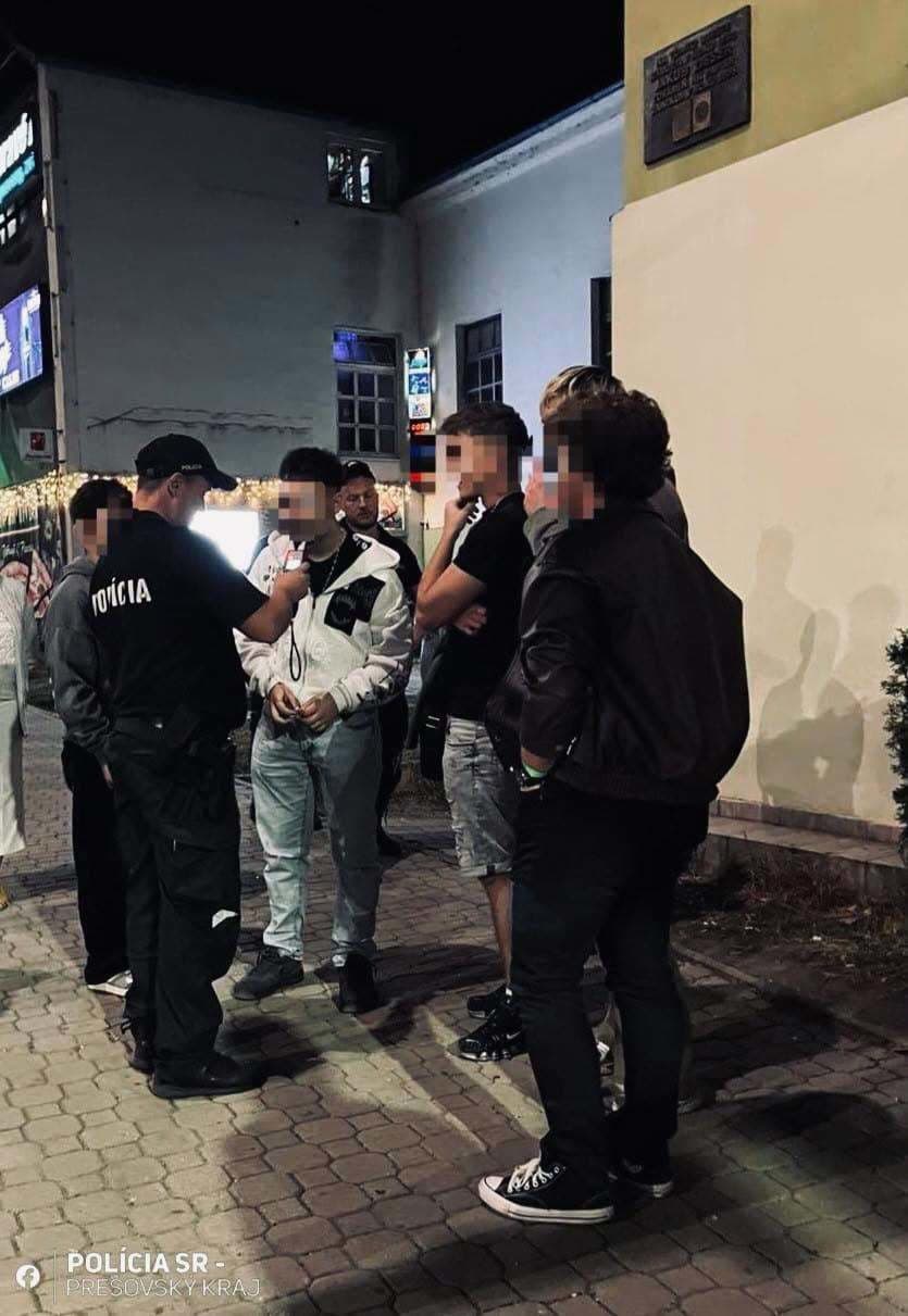 Policajná akcia zameraná na mladistvých