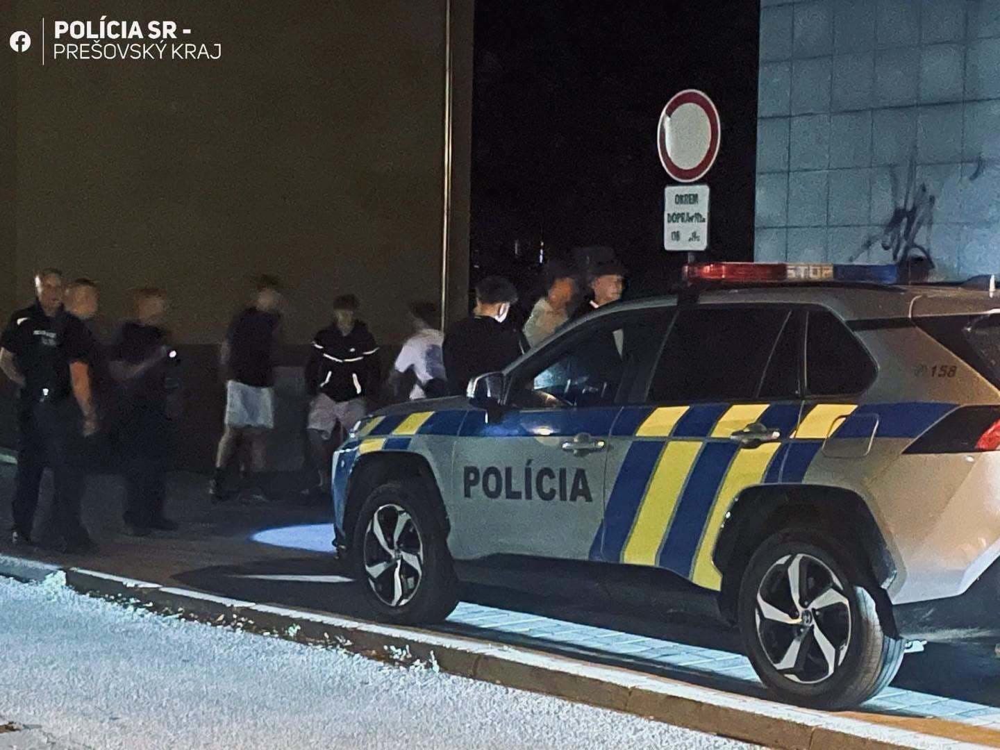 Policajná akcia zameraná na mladistvých