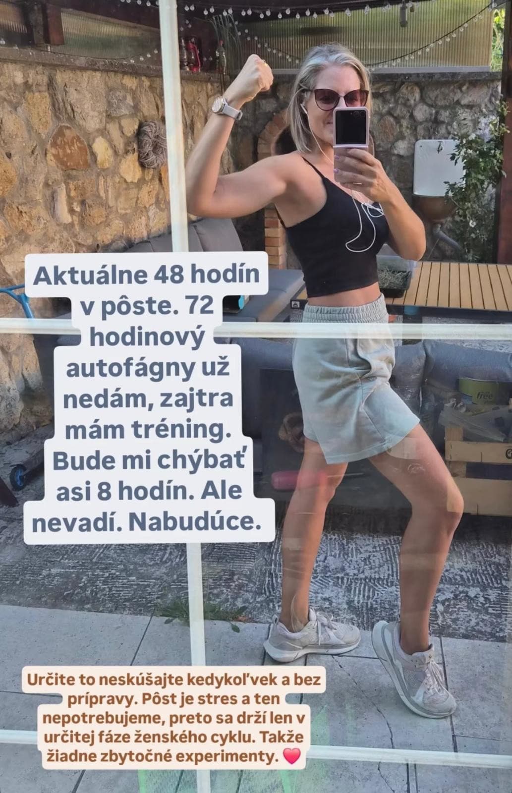 Barbora Chlebcová priznala 48 hodinový pôst. 
