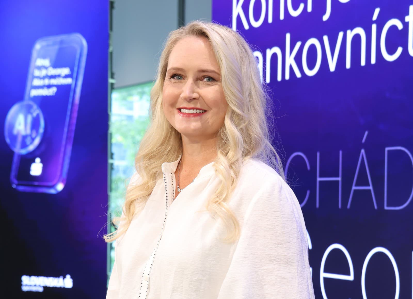 Michaela Bauer, generálna riaditeľka Slovenskej sporiteľne