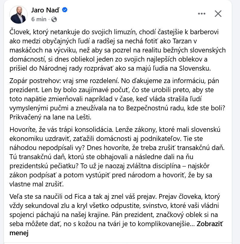 Opozičníci rázne oplatili Pellegrinimu
