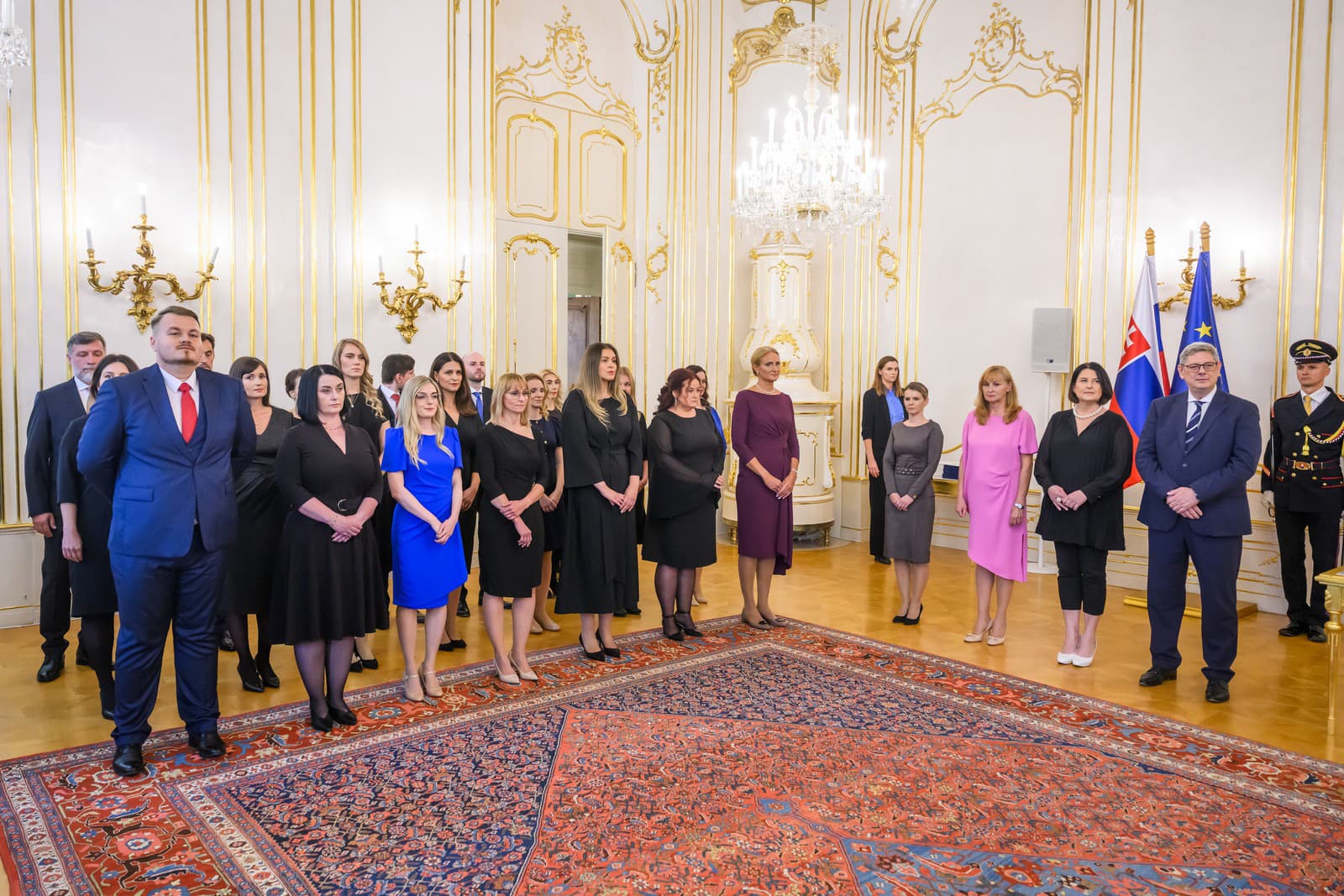 Prezident SR Peter Pellegrini slávnostne vymenoval sudcov bez časového obmedzenia