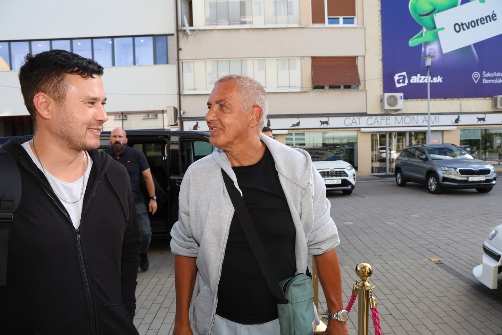 Samy Naceri dorazil do Bratislavy.