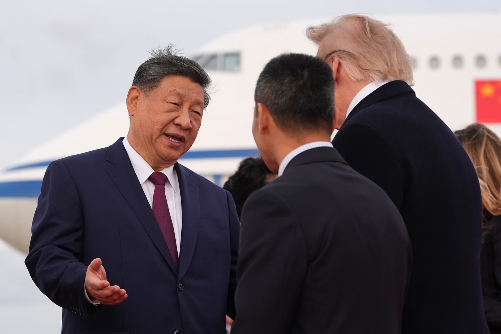 Si Ťin-pching a Donald Trump