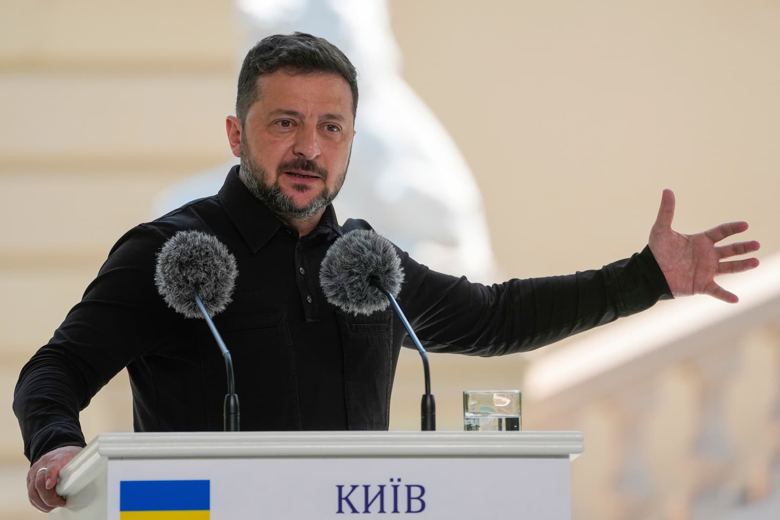 Ukrajinský prezident Volodymyr Zelenskyj