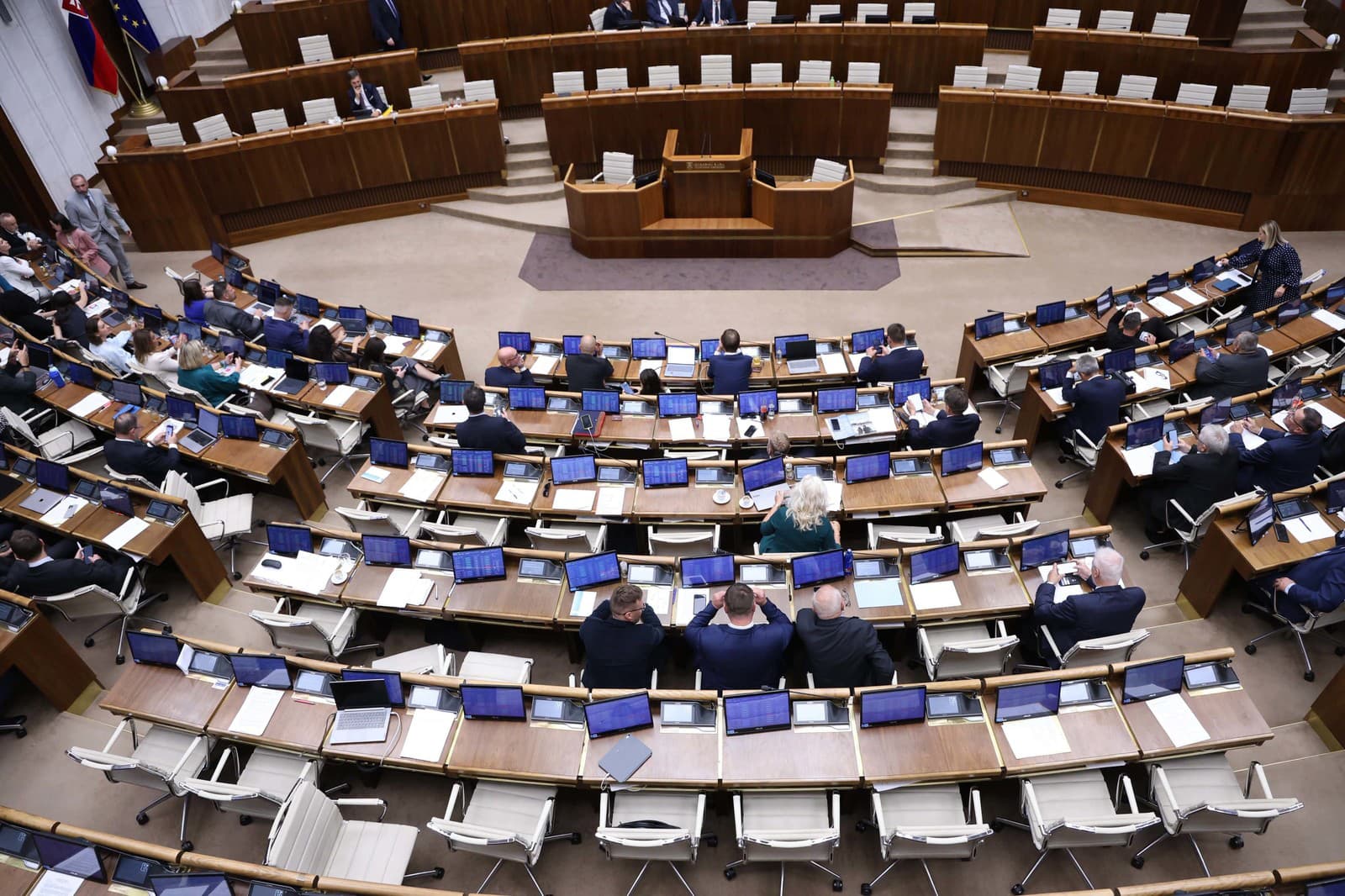 Koalícia zažíva v parlamente