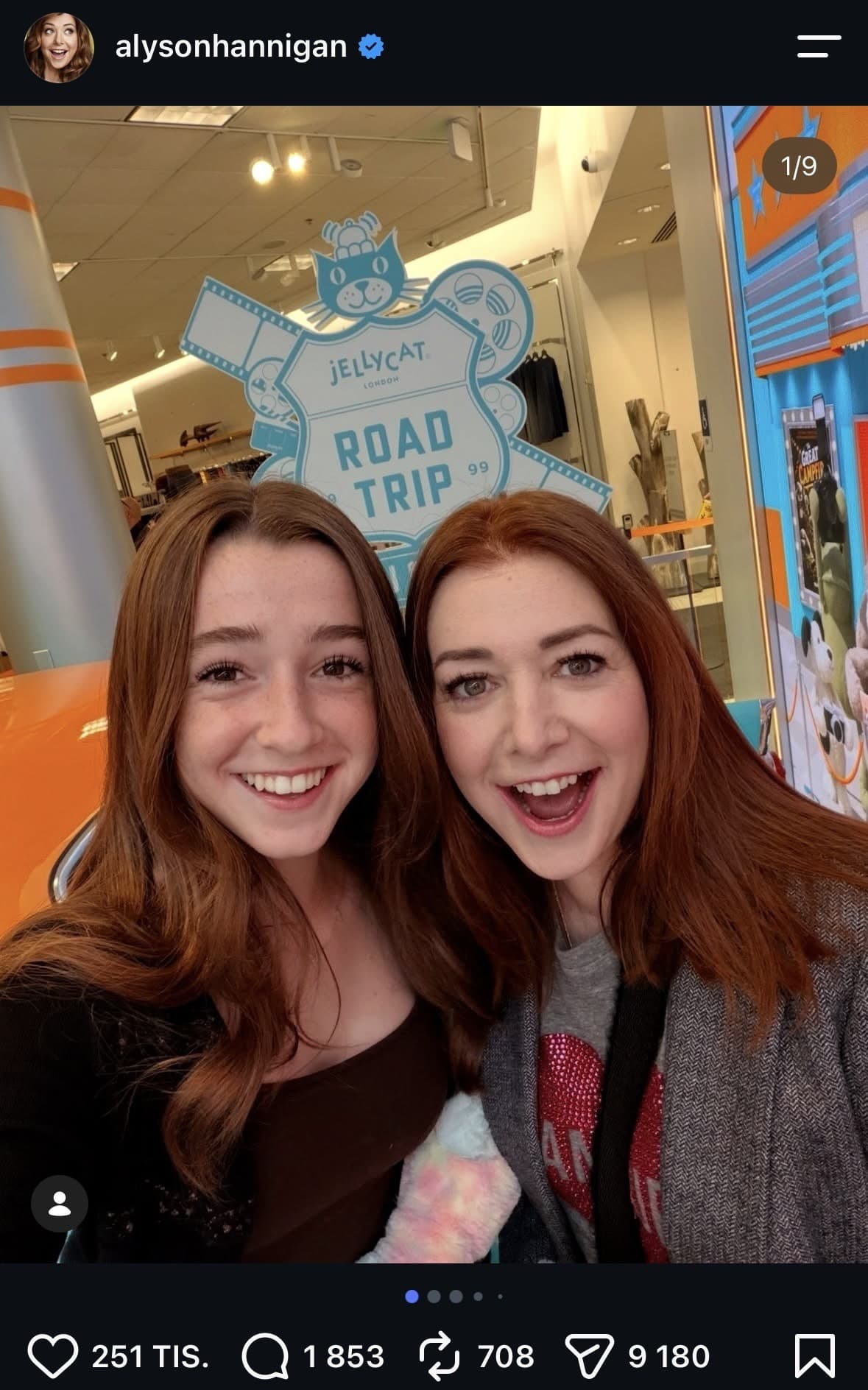 Alyson Hannigan s dcérou
