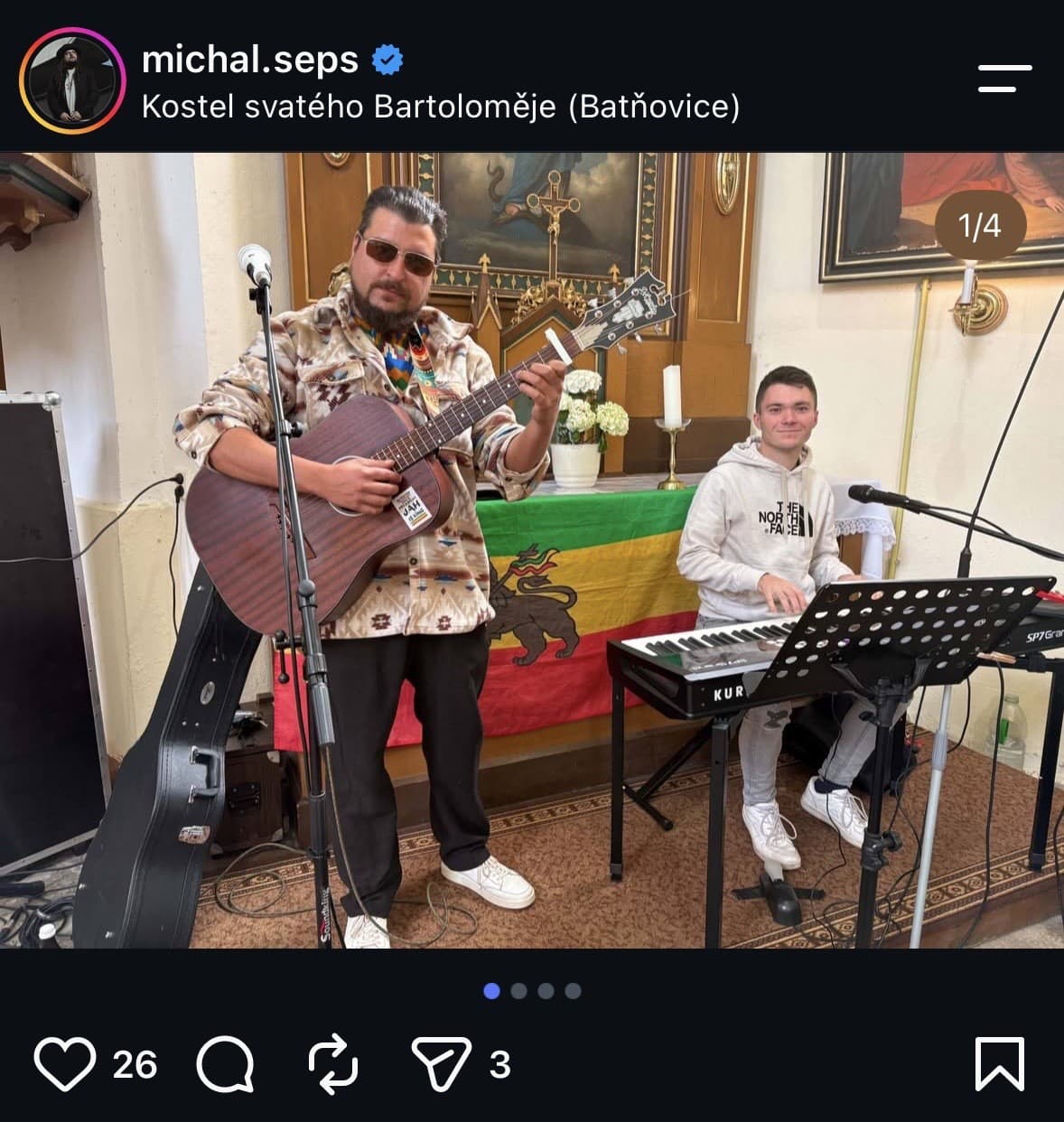 Michal Šeps dnes