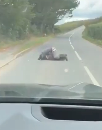 Na ceste sa odohral