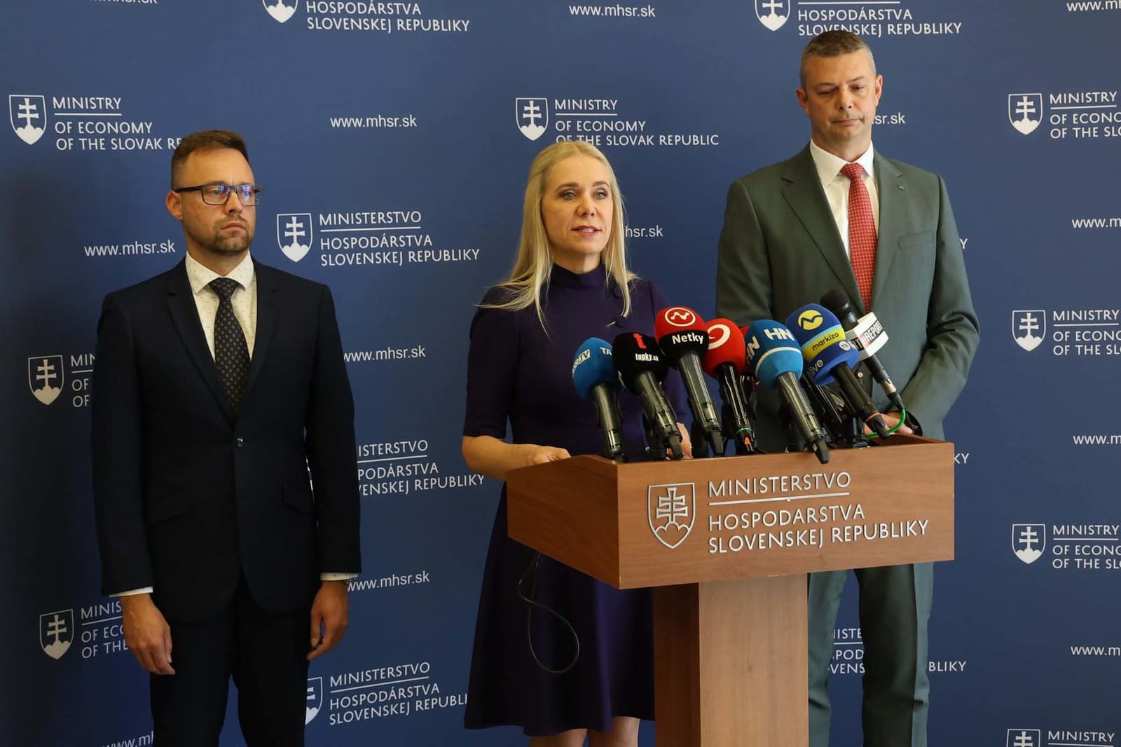Ministerka hospodárstva Denisa Saková