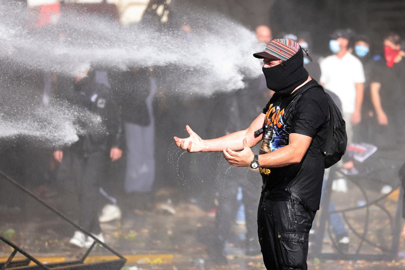 Študentské protesty v Tirane