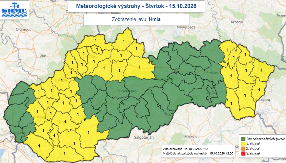 Nebezpečenstvo na slovenských cestách: