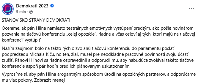 Veľké opozičné FIASKO: Za