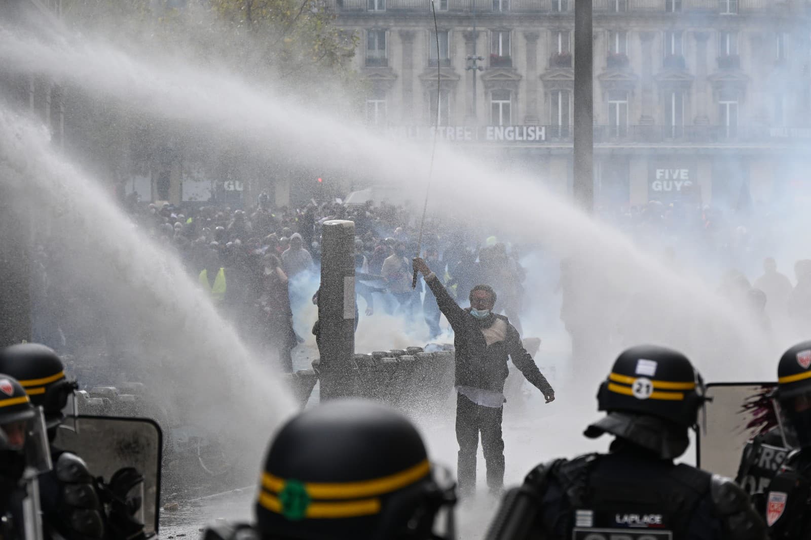 Počas sobotňajších protestov vo