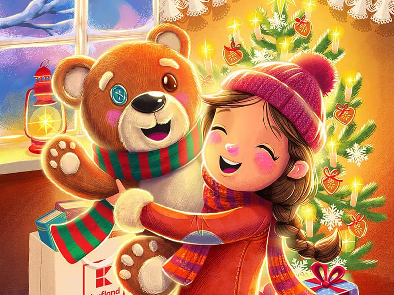 Vďaka adventnému kalendáru z Kauflandu môžete takýmto rodinám pomôcť.