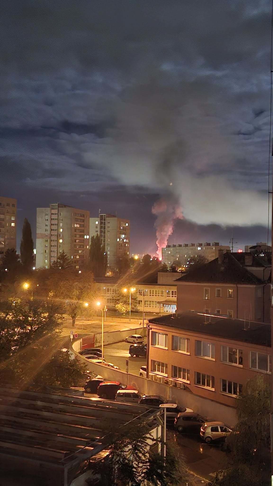 Masívny požiar v Košiciach