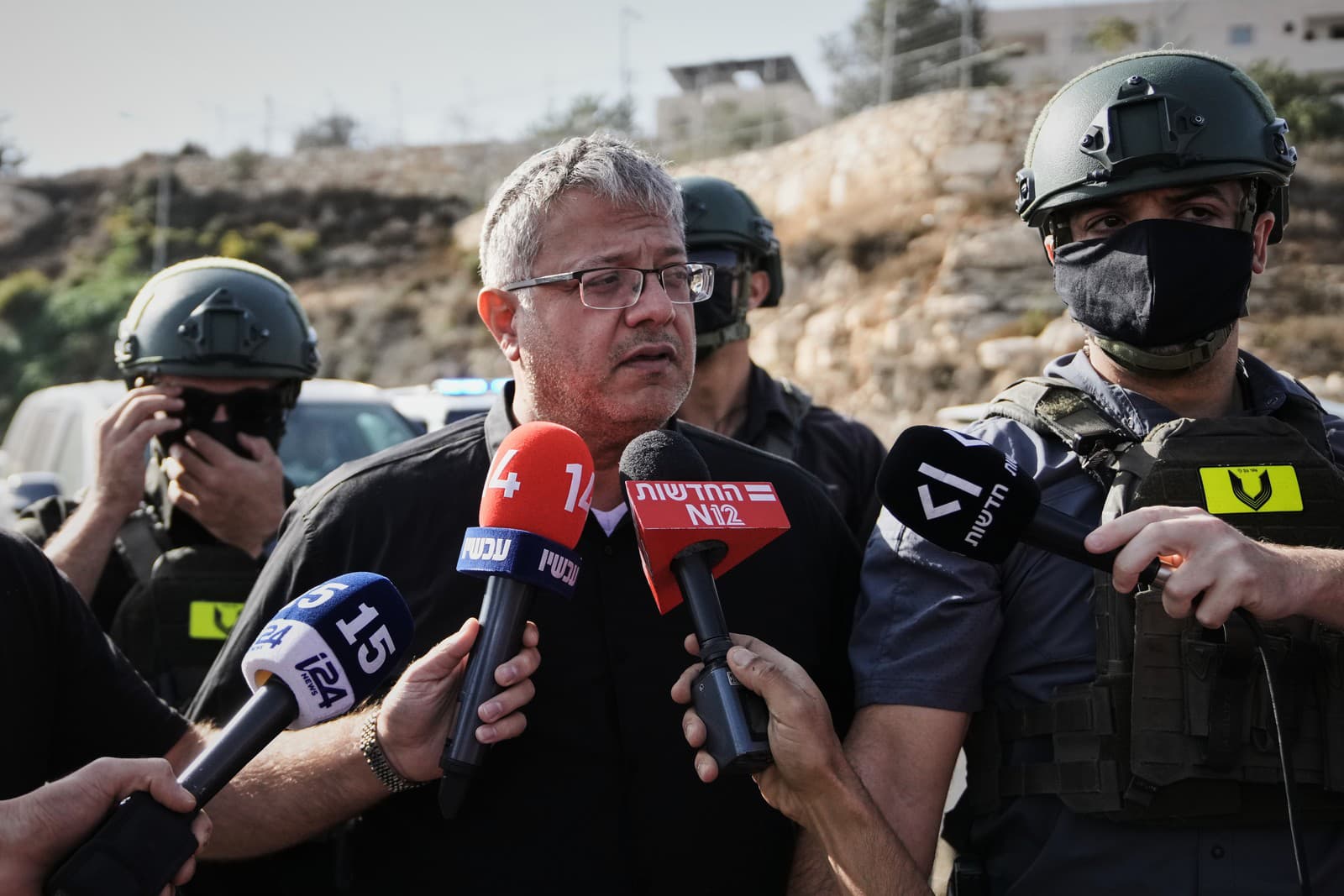  Izraelský minister pre národnú bezpečnosť Itamar Ben-Gvir 