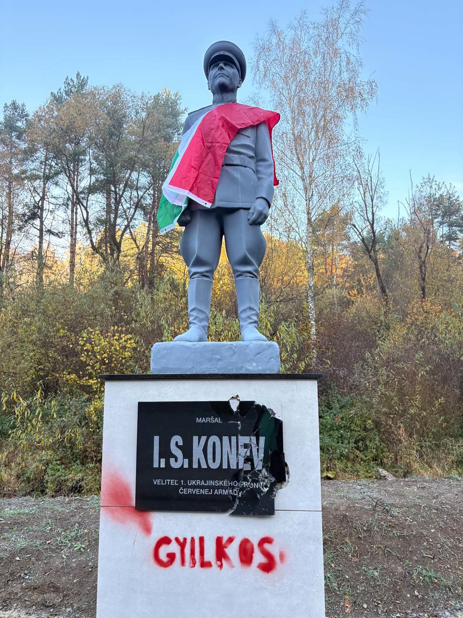 Pamätník maršala Koneva