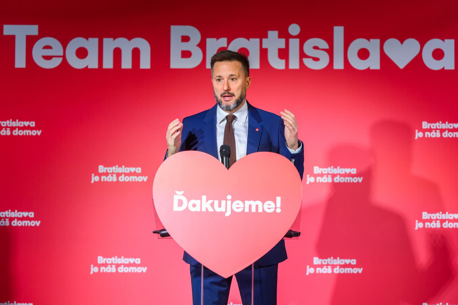 Úradujúci primátor Bratislavy a kandidát na post primátora mesta Bratislava Matúš Vallo