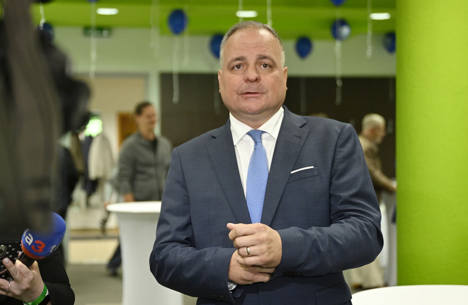 Úradujúci župan a kandidát na predsedu Bratislavského samosprávneho kraja (BSK) Juraj Droba (SaS, PS, Demokrati a Team Bratislava)