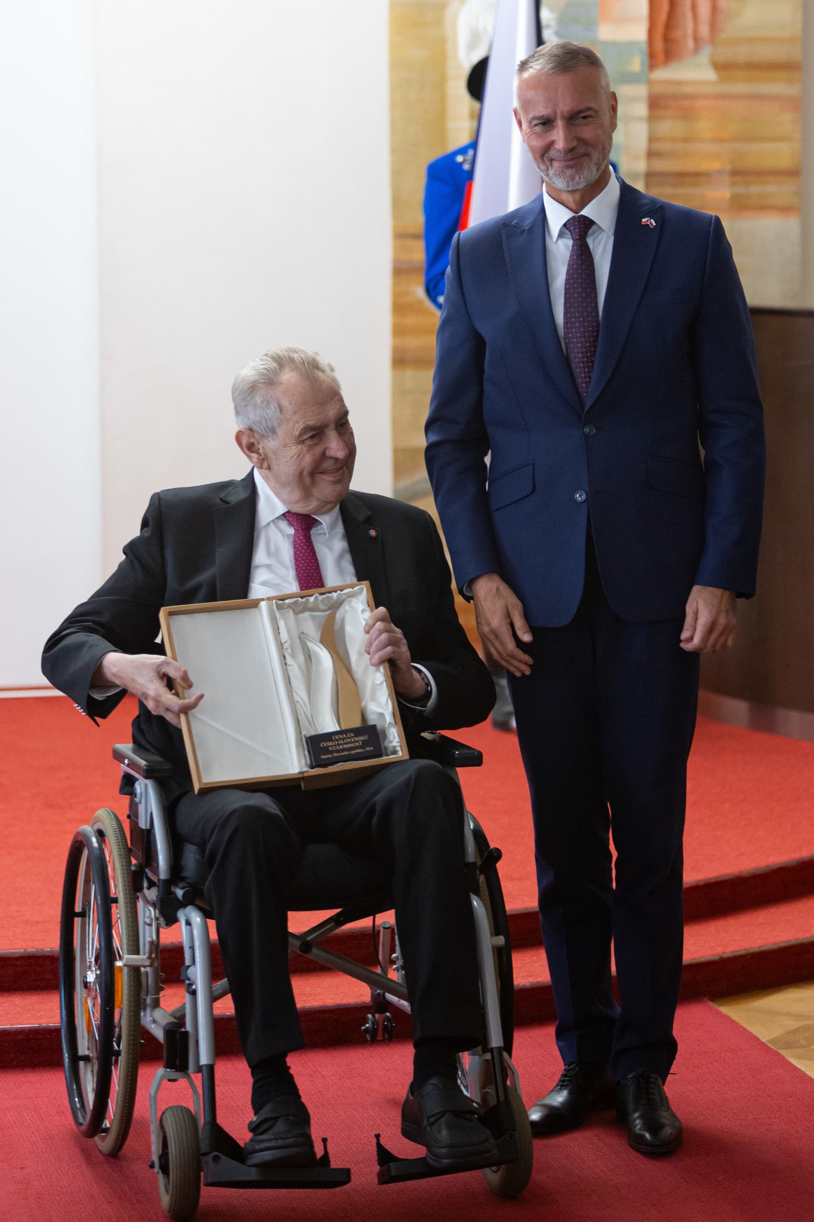 Miloš Zeman a Richard Raši