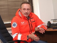 Zdeno Dugas, vedúci operátor bratislavského krajského operačného strediska záchranárov