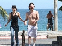 Thom Yorke a Rachel Owen