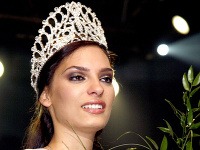 Veronika Vágnerová Husárová ako víťazka Miss Slovensko 2007