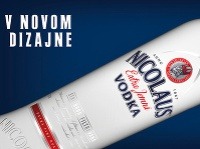 V novom dizajne Nicolaus Vodka Extra jemná