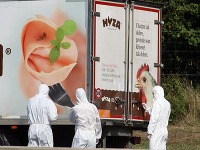 Po otvorení kamióna sa naskytol strašidelný pohľad. Po otvorení kamióna sa naskytol strašidelný pohľad.