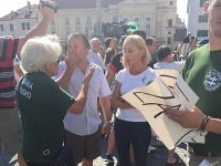 Protest v Trnave