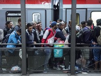Utečenci po príchode do Mníchova