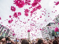 Už po siedmykrát sa v Bratislave pochodovalo proti rakovine prsníka