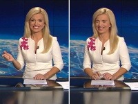 Zlatica Puškárová sa počas moderovania Televíznych novín rozosmiala. 