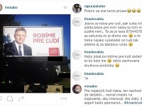 Moderátor Michal Sabo zverejnil na sociálnej sieti bilbord strany Smer-SD. Na to reagovala speváčka Tina, ktorá venovala premiérovi Róbertovi Ficovi nelichotivé slová.