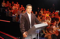 Filip Tuma ako moderátor. 