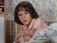 Žaneta Fuchsová v časoch, keď bola detskou hviezdou televíznych seriálov.