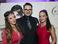 Na krste nového časopisu nechýbali ani speváčky z dua Twiins - Veronika a Daniela Nízlové. 