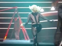 Britney Spears si koncert maximálne užívala. 
