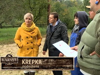 V pondelkovej časti zábavnej šou Kredenc sa parodovaná postava Kvety Horváthovej opäť volala Krepka. 