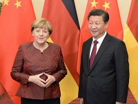 Angela Merkelová na návšteve Číny