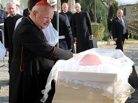 Rozlúčka s kardinálom Jánom Chryzostom Korcom