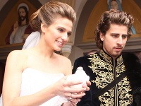 Peter Sagan sa oženil s finalistkou miss Katarínou Smolkovou. 