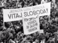 Takto sme pred 26 rokmi vítali slobodu Takto sme pred 26 rokmi vítali slobodu