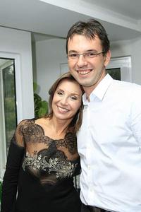 Alena Heribanová s tanečným priateľom z relácie Bailando Petrom Vidašičom.