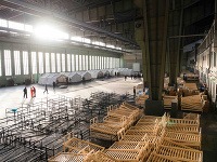 Zariadenie pre migrantov blízko niekdajšieho letiska Tempelhof