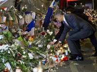 Obama si v Paríži uctil obete teroristických útokov